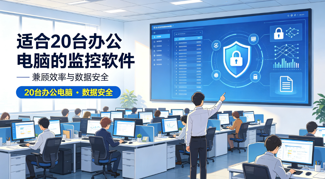 适合 20 台办公电脑的监控软件,兼顾效率与数据安全(图1) image.png