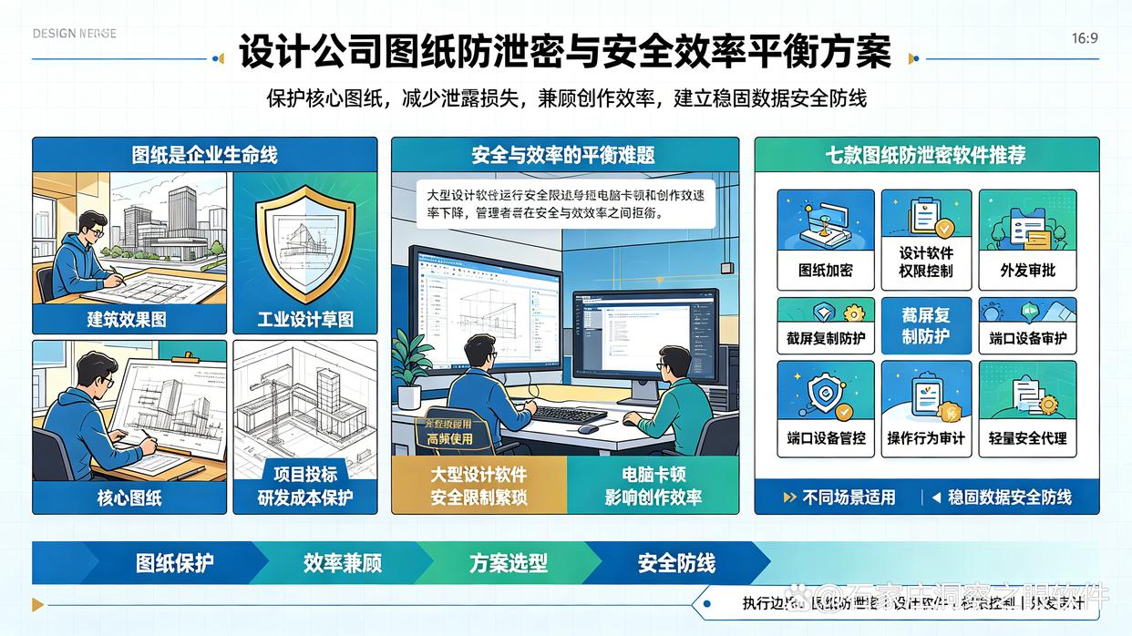 设计公司如何选择兼顾图纸安全的软件?推荐七款图纸防泄密软件,快收藏了(图1) 设计公司如何选择兼顾图纸安全的软件?推荐七款图纸防泄密软件,快收藏了(图1)
