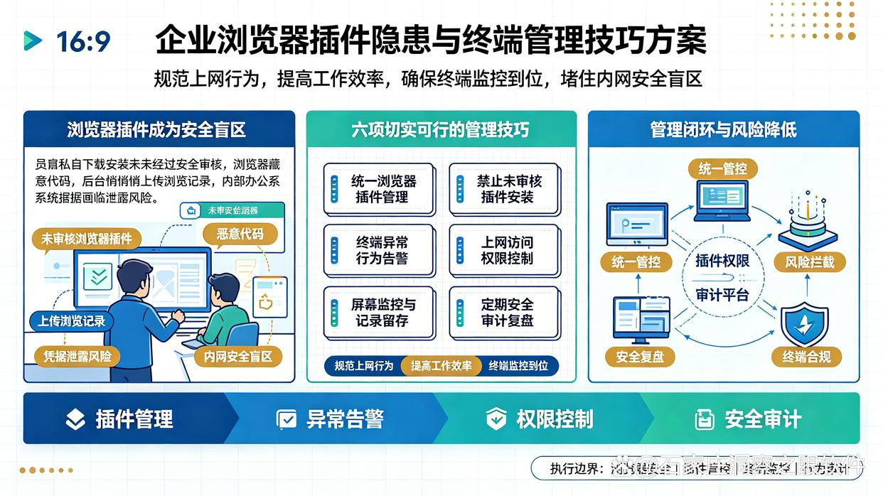 浏览器插件影响办公安全,怎么统一管理?教你六个小技巧,快收藏(图1) 浏览器插件影响办公安全,怎么统一管理?教你六个小技巧,快收藏(图1)