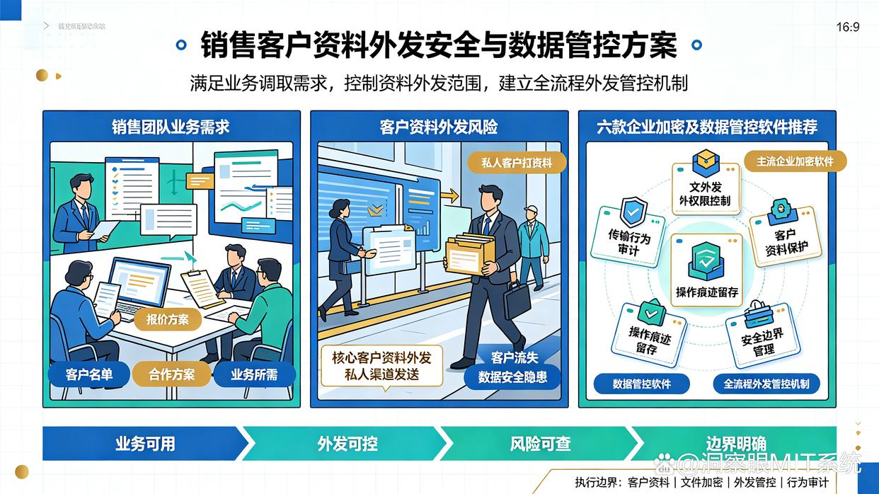 销售人员需要使用客户名单,怎样控制资料外发范围?推荐六款加密软件,轻松管控文件(图1) 销售人员需要使用客户名单,怎样控制资料外发范围?推荐六款加密软件,轻松管控文件(图1)