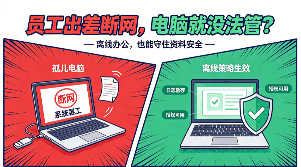 出差员工电脑没网也得管?离线办公管理办法(图1) image.png
