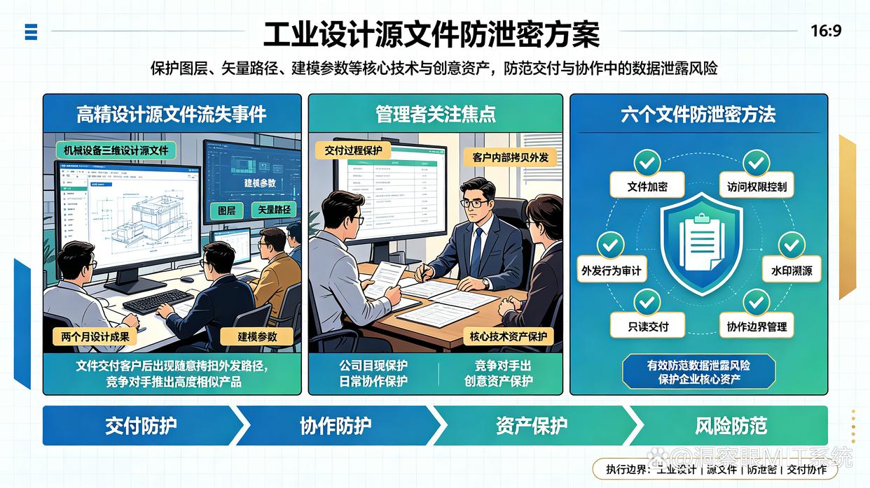 设计团队向客户交付源文件时,怎样防止文件泄密?教你6个文件防泄密方法,建议学起来(图1) 设计团队向客户交付源文件时,怎样防止文件泄密?教你6个文件防泄密方法,建议学起来(图1)