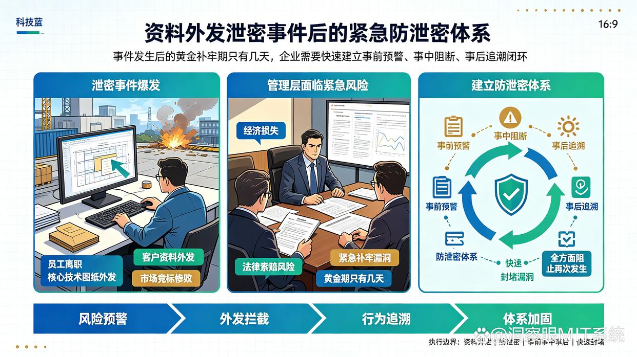 已经发生资料外发事件的公司怎么办?推荐六个防泄密软件,码住试试(图1) 已经发生资料外发事件的公司怎么办?推荐六个防泄密软件,码住试试(图1)