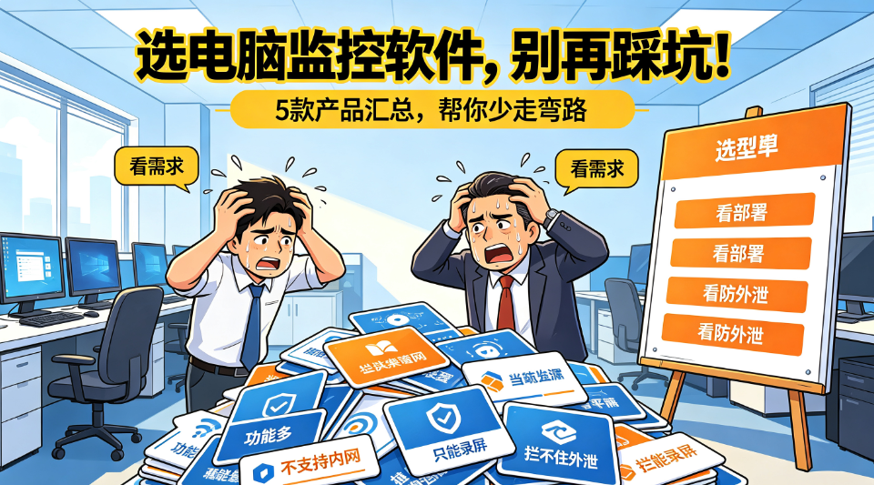 公司电脑监控软件怎么挑?完整选型指南 + 5 款汇总(图1) image.png