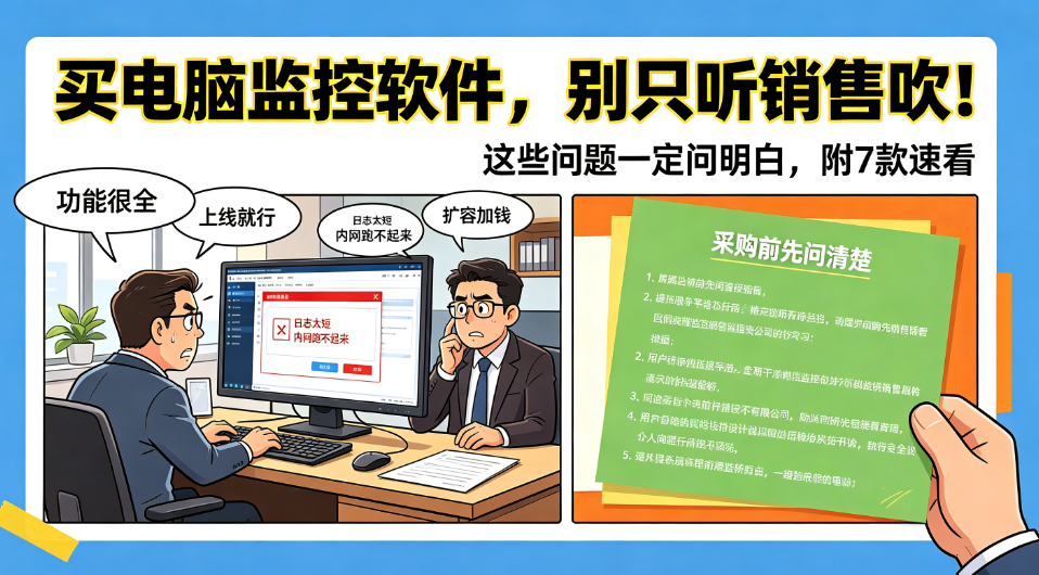 采购电脑监控软件,这些问题一定要问清楚!7 款软件速看(图1) image.png