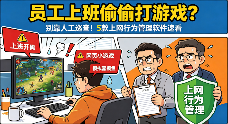 员工上班偷偷打游戏怎么办?5 款上网行为管理软件推荐(图1) image.png