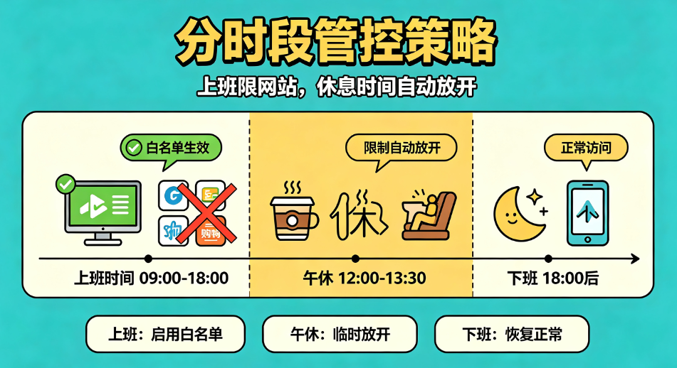 公司电脑只能上业务网站怎么落地?5 种网站管控方法推荐(图5) 公司电脑只能上业务网站怎么落地?5 种网站管控方法推荐(图5)