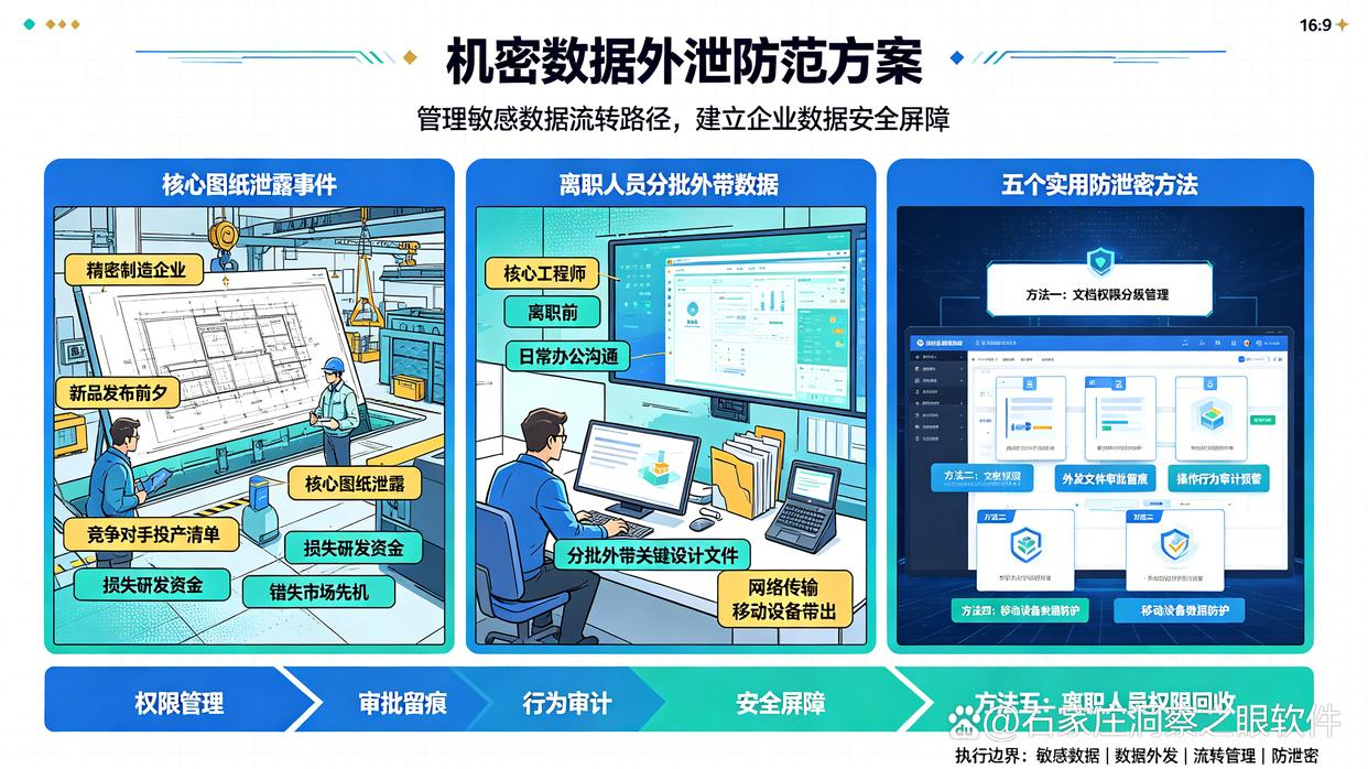 机密数据外发,泄密怎么办?教你5个数据防泄密方法,码住了(图1) 机密数据外发,泄密怎么办?教你5个数据防泄密方法,码住了(图1)