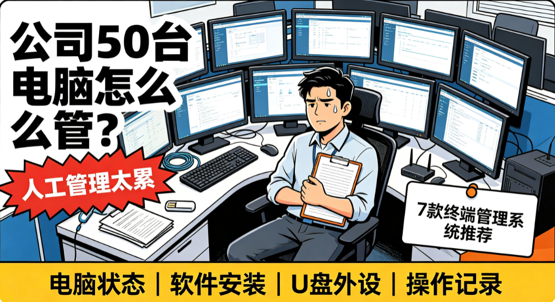 公司 50 台电脑怎么管?7 款终端管理系统推荐(图1) image.png