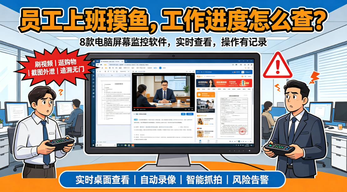 企业电脑屏幕监控软件有哪些?2026 年 8 款实用工具盘点(图1) image.png