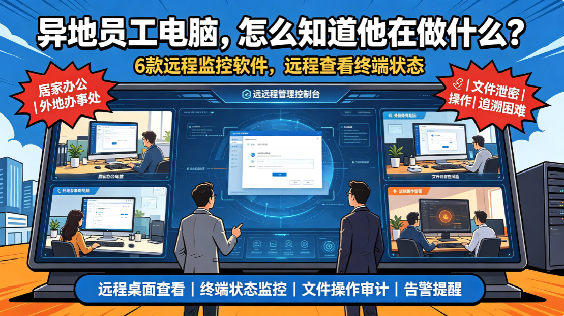 远程监控电脑用什么?2026 盘点 6 款,远程查看终端状态(图1) image.png