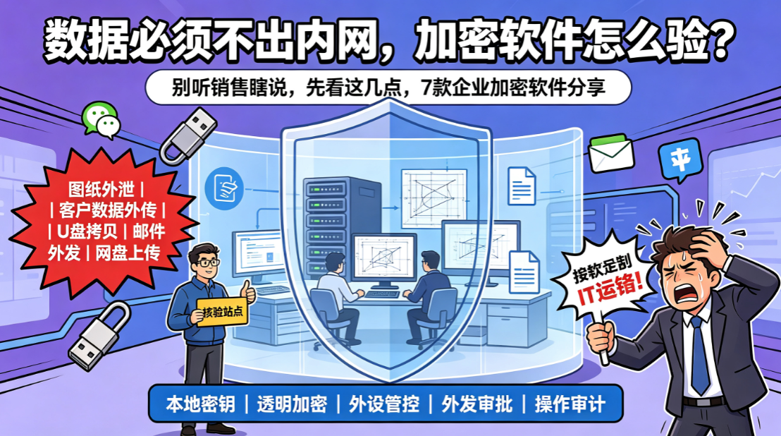 要求数据不出内网,加密软件怎么核验?7 款企业加密软件分享(图1) image.png
