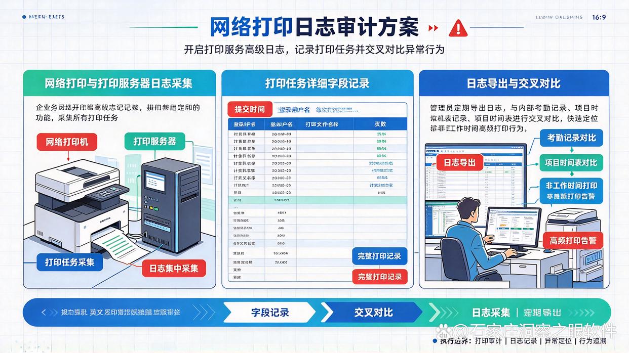 怀疑某份文档被打印?如何监控?推荐6个监控打印流程的小技巧,快学起来(图6) 怀疑某份文档被打印?如何监控?推荐6个监控打印流程的小技巧,快学起来(图6)