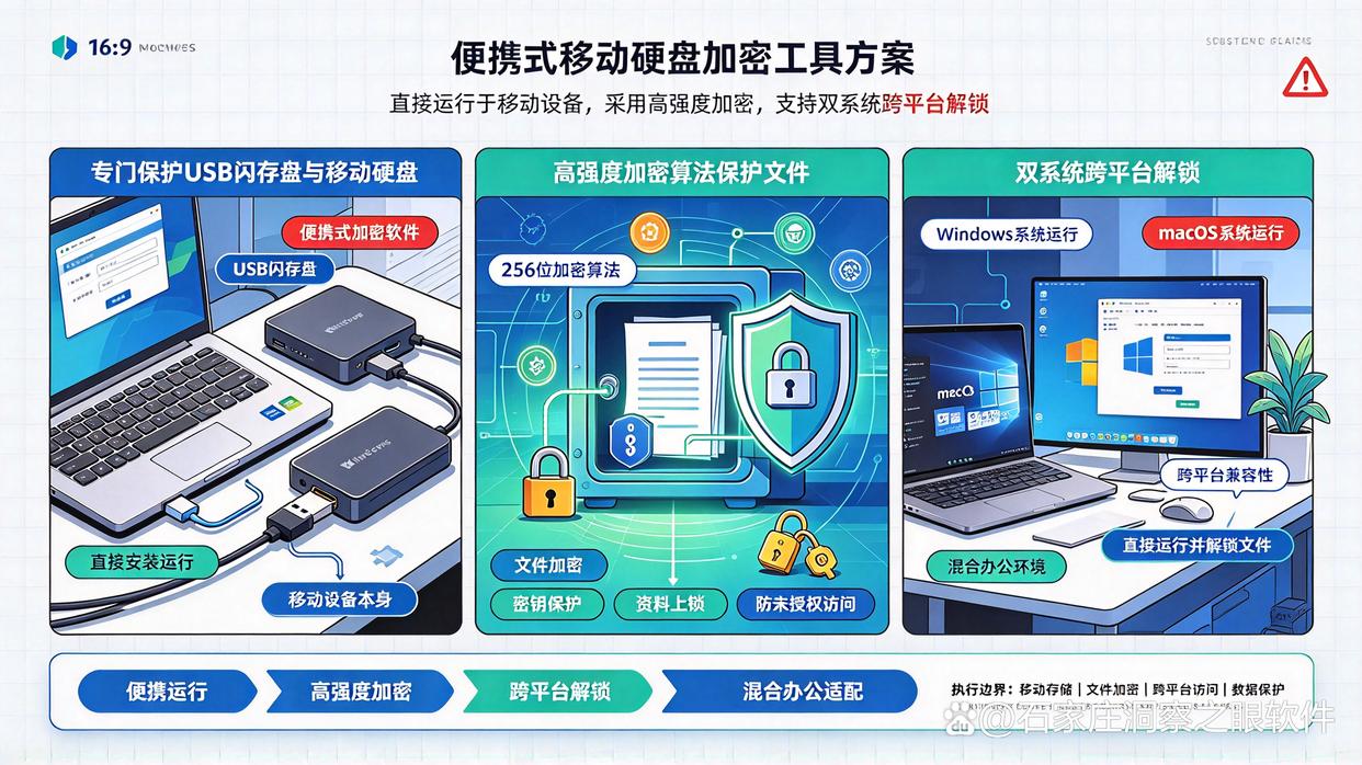移动硬盘需要在多部门之间流转,怎么保护硬盘中的机密?推荐六款U盘加密软件,码住(图7) 移动硬盘需要在多部门之间流转,怎么保护硬盘中的机密?推荐六款U盘加密软件,码住(图7)