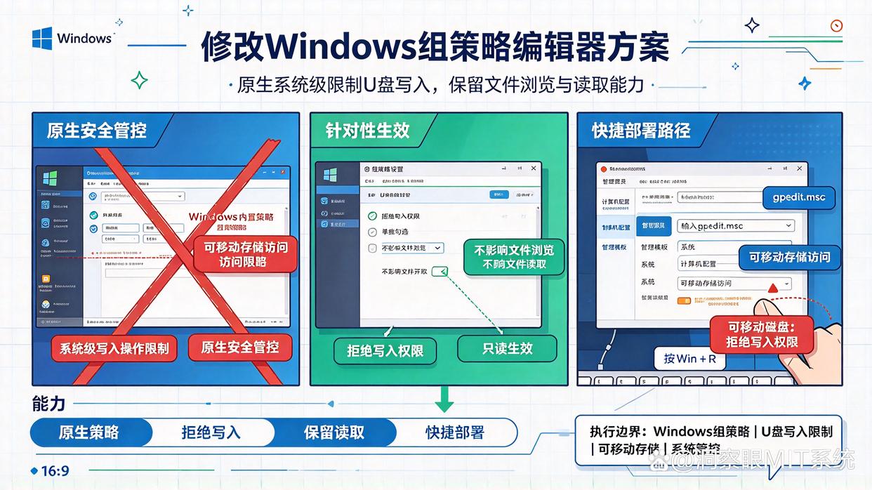 能否禁止 U 盘写入但允许读取?推荐6个管控U盘的小技巧,码住试试(图5) 能否禁止 U 盘写入但允许读取?推荐6个管控U盘的小技巧,码住试试(图5)