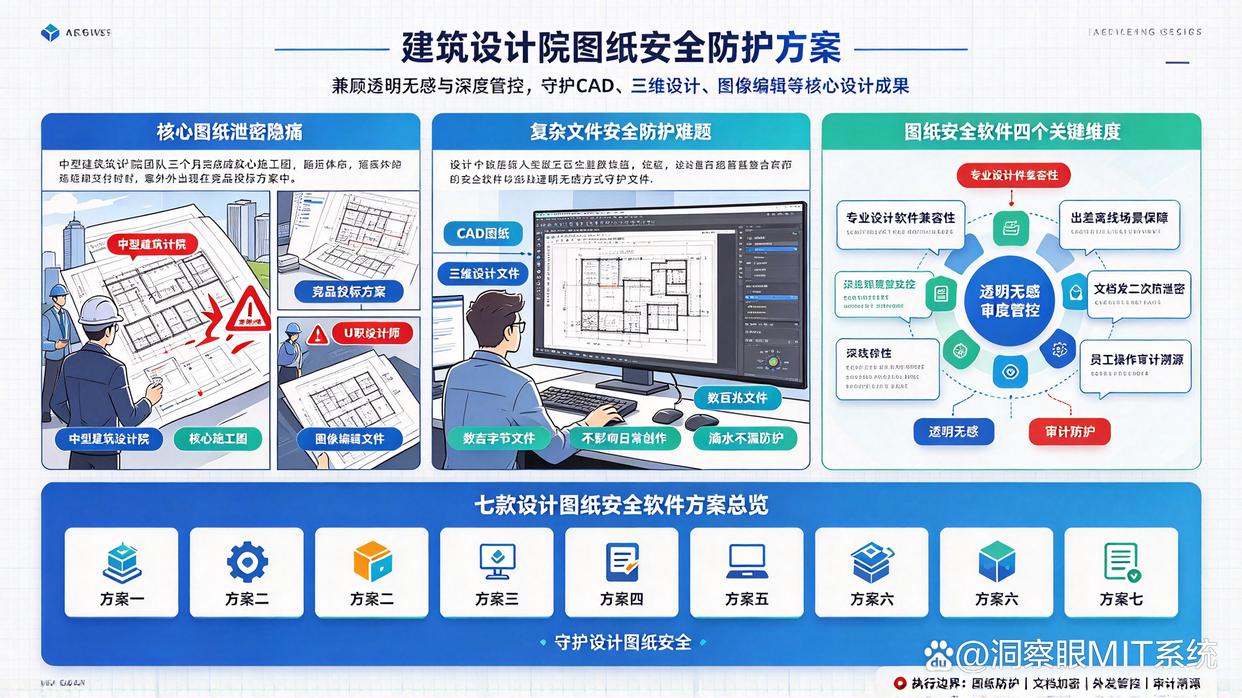 设计公司如何选择守护图纸安全的软件?推荐七款实用的图纸加密软件,建议收藏(图1) 设计公司如何选择守护图纸安全的软件?推荐七款实用的图纸加密软件,建议收藏(图1)