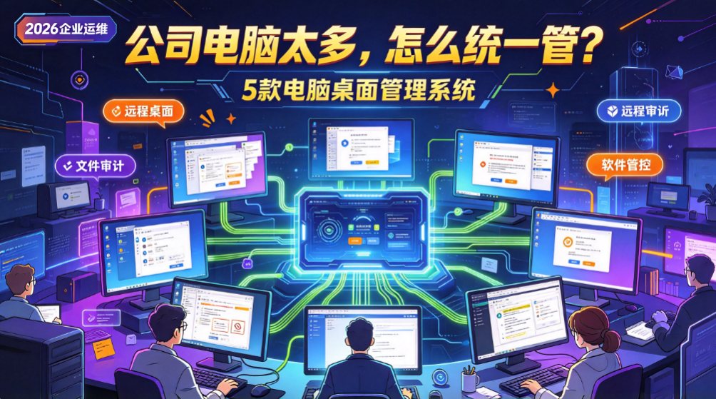 电脑桌面管理系统怎么选？5 款主流电脑桌面管理系统盘点(图1)