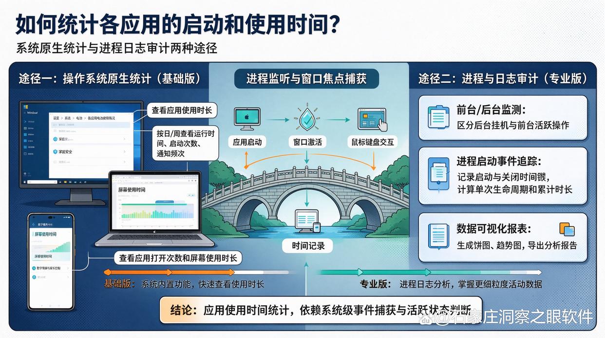 如何统计各应用的启动和使用时间?推荐5个软件管控软件,快收藏了(图2) 如何统计各应用的启动和使用时间?推荐5个软件管控软件,快收藏了(图2)