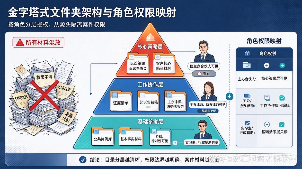 律师团队共享案件材料时,怎么区分项目权限?推荐六个文件管理小技巧,学起来(图6) 律师团队共享案件材料时,怎么区分项目权限?推荐六个文件管理小技巧,学起来(图6)