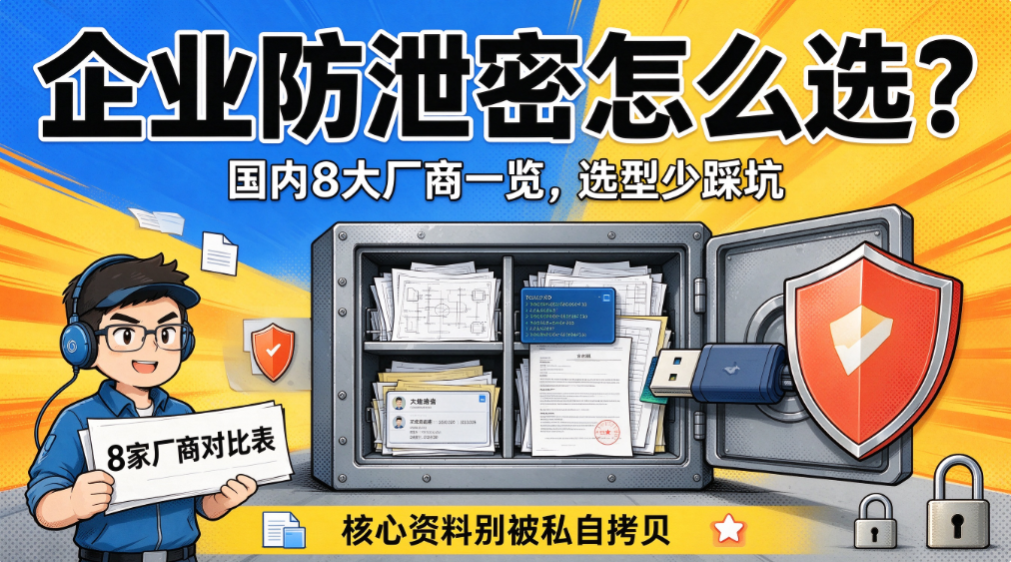 企业防泄密怎么选?国内 8 大防泄密厂商一览(图1) image.png