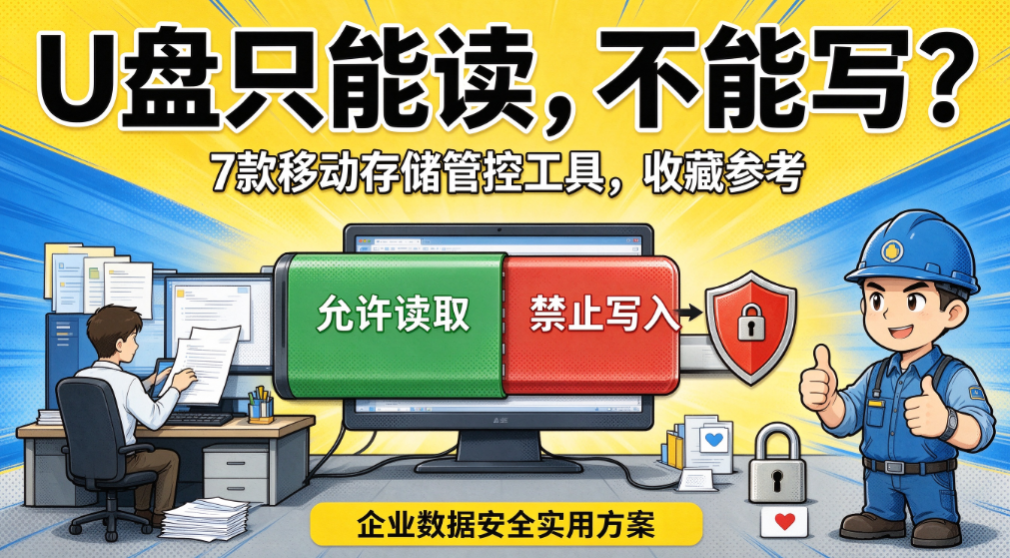 企业 U 盘只读权限怎么设置?7 款移动存储管控工具分享(图1) image.png