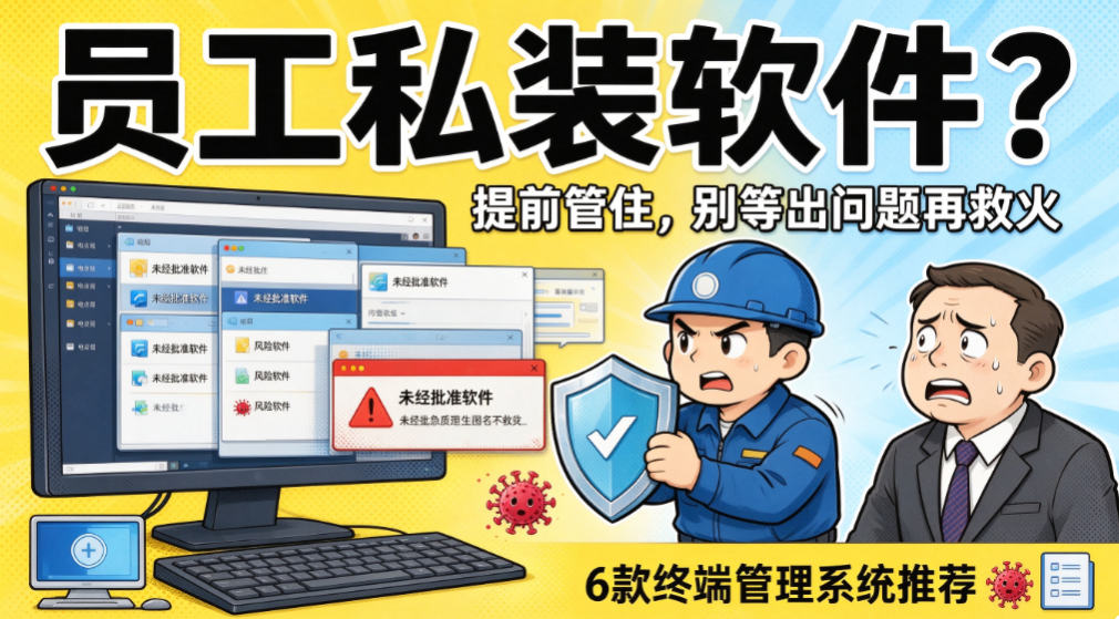 如何管控电脑私自安装软件,6 款终端管理系统推荐(图1) image.png
