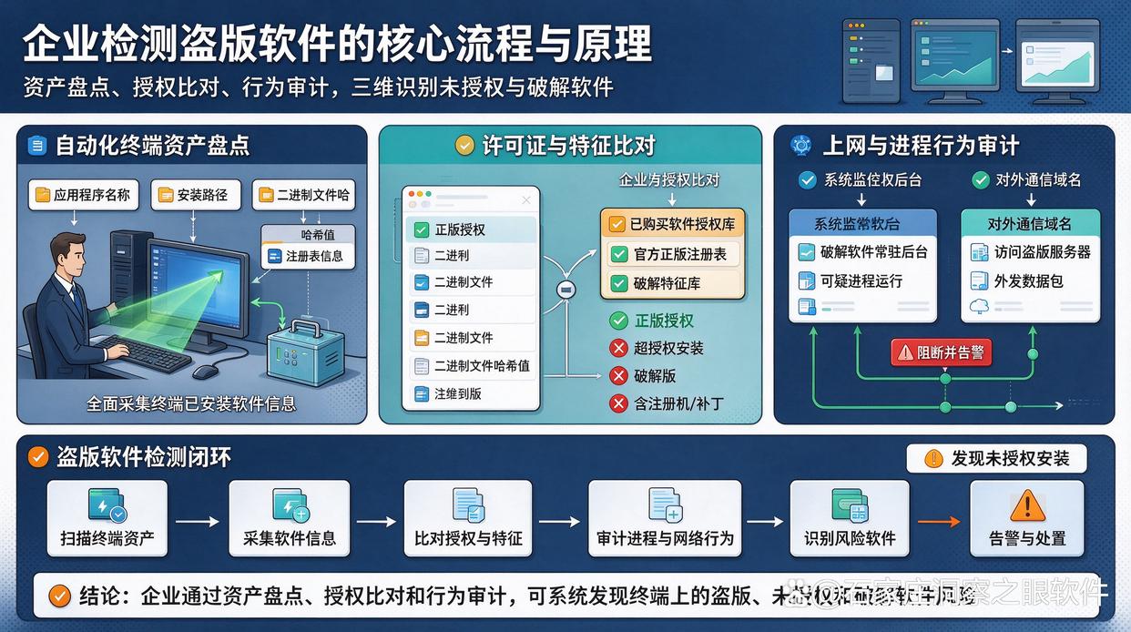 企业如何检测盗版软件?推荐6个盗版软件检测工具,码住必备(图2) 企业如何检测盗版软件?推荐6个盗版软件检测工具,码住必备(图2)