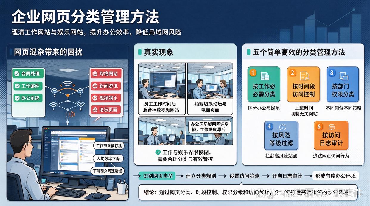 工作网站和娱乐网站混在一起？推荐5个管控方法，建议码住试试(图1)
