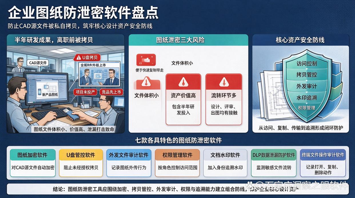 图纸会泄密?强烈分享7款图纸防泄密软件,快来码住试试(图1) 图纸会泄密?强烈分享7款图纸防泄密软件,快来码住试试(图1)