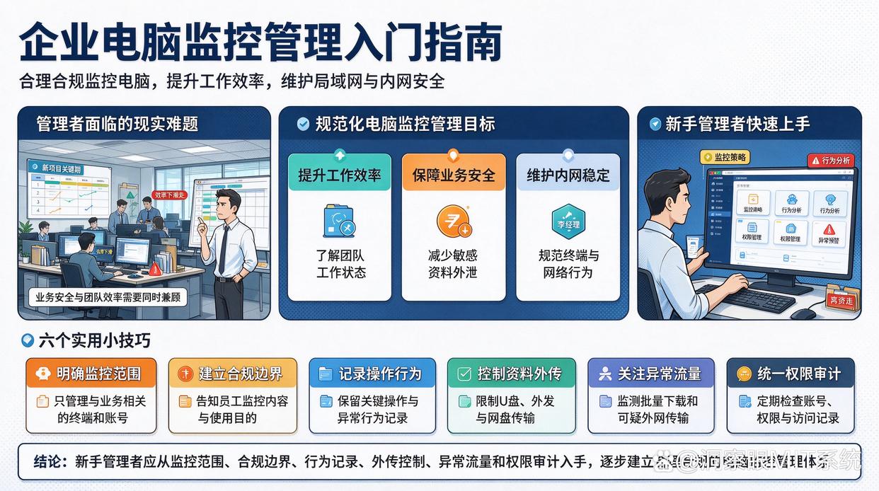 如何实时监控电脑?推荐6个电脑监控小技巧,小白也能快速掌握(图1) 如何实时监控电脑?推荐6个电脑监控小技巧,小白也能快速掌握(图1)