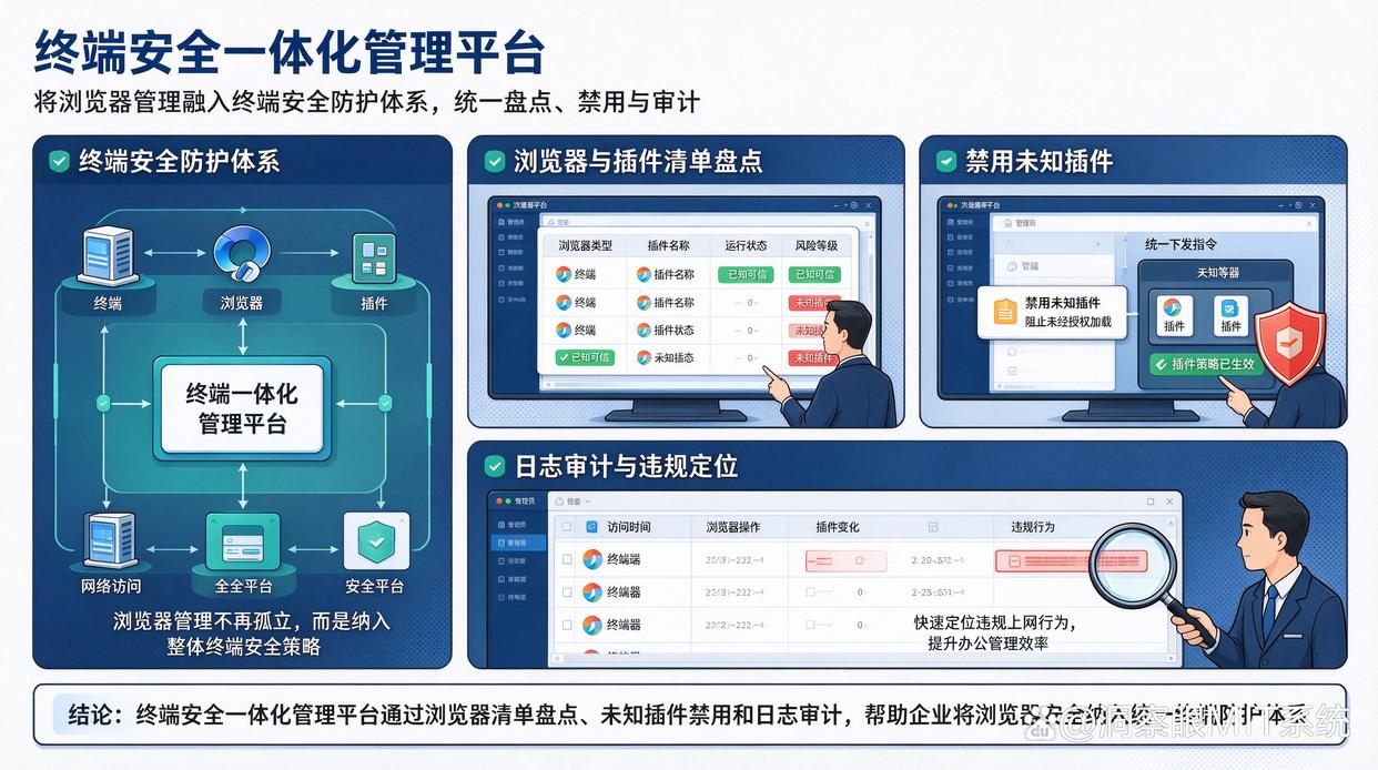 浏览器插件影响办公安全，怎么统一管理？推荐六个管控浏览器的软件，快试试(图8)
