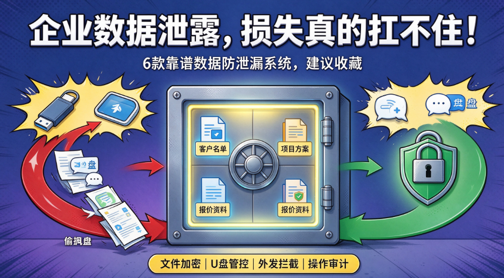 数据防泄漏系统有哪些?6 款靠谱系统,2026 企业选型参考(图1) image.png