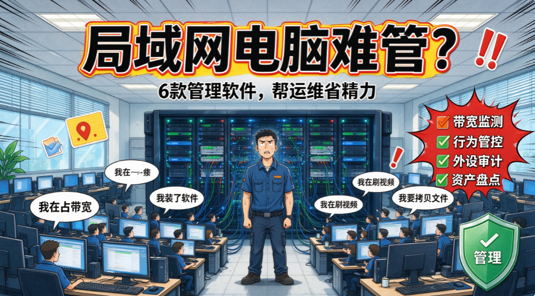 局域网电脑难管理?2026 六款局域网管理软件推荐(图1) image.png