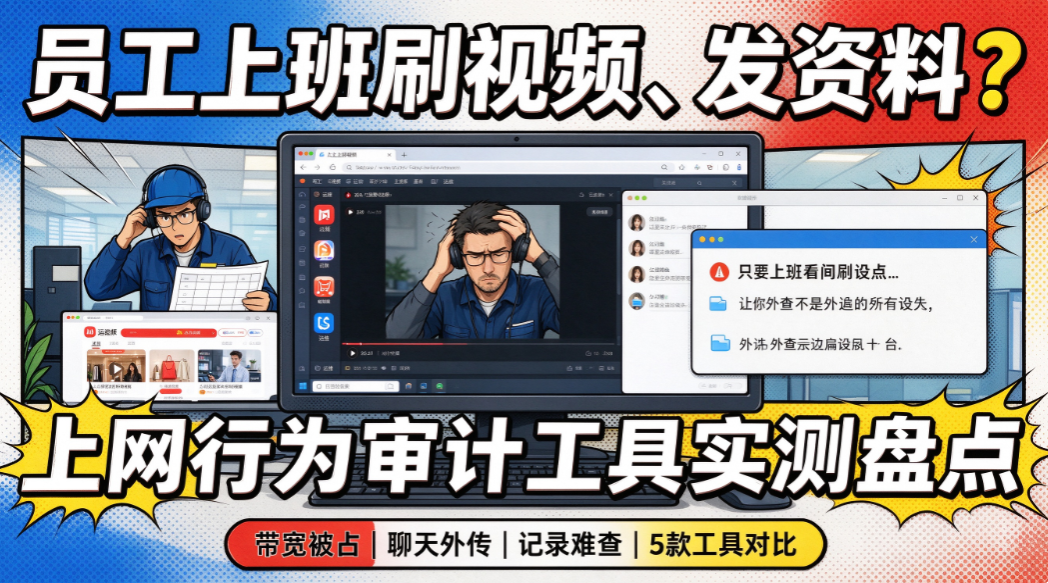 企业上网行为审计工具盘点!2026 五款软件深度测评(图1) image.png