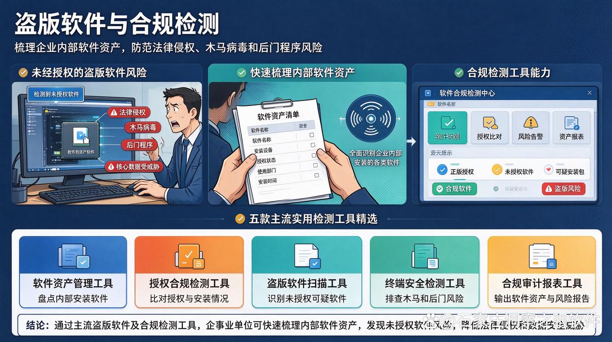 电脑盗版软件检测工具有哪些？推荐五个盗版软件检测工具，快码住(图1)