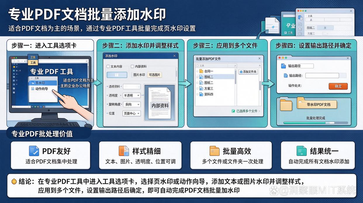 文档如何批量添加水印?教你5个批量添加水印的小技巧,学起来了(图5) 文档如何批量添加水印?教你5个批量添加水印的小技巧,学起来了(图5)