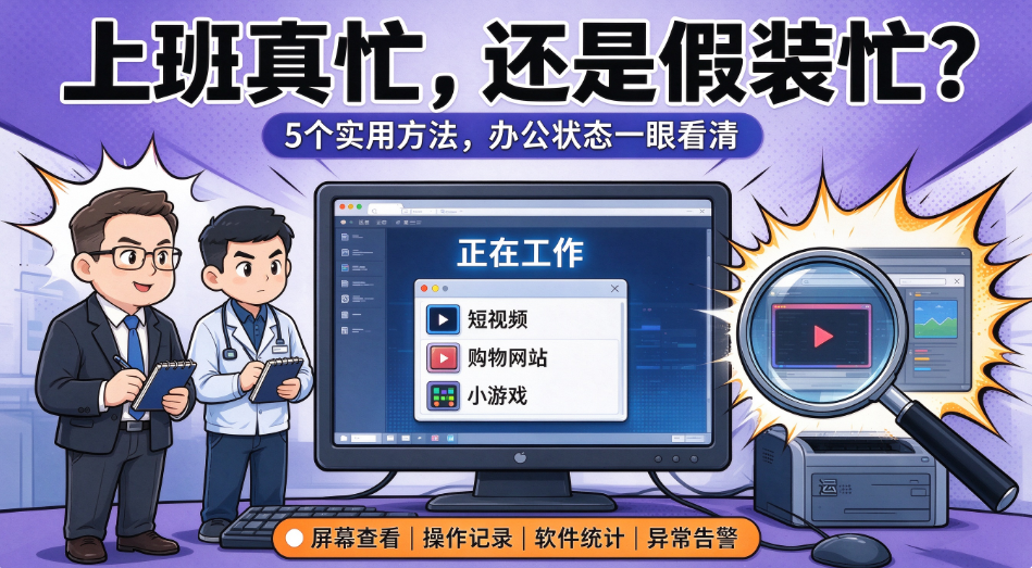 员工上班总摸鱼怎么查?5 个实用方法,办公状态一目了然(图1) image.png