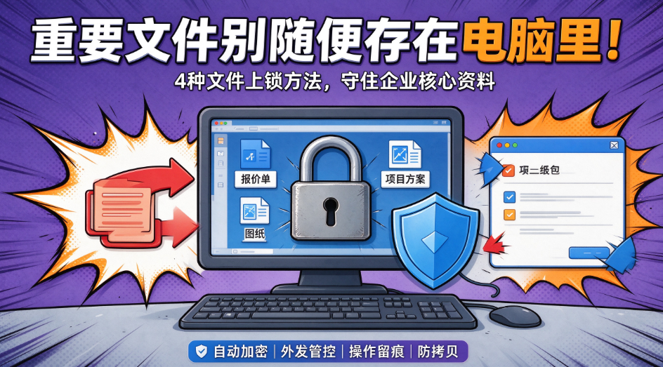 文件加密怎么做?4 种简单上锁方式,杜绝资料泄露(图1) image.png