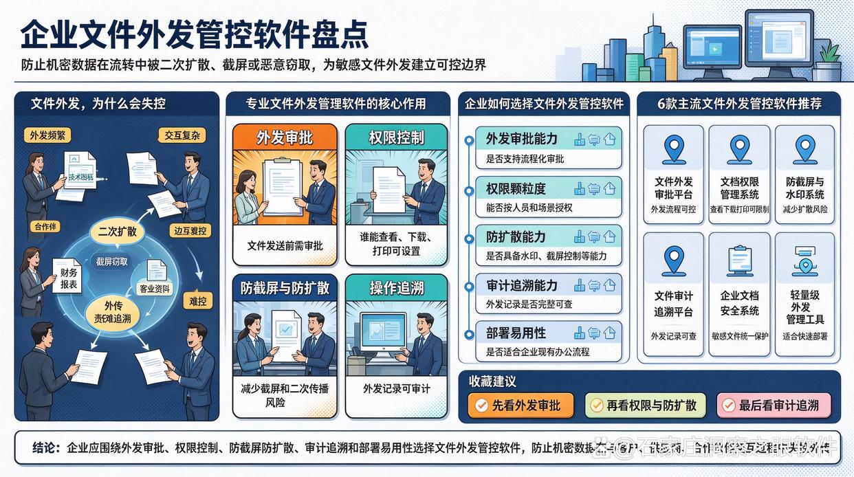 文件外发管理软件应该怎么选？推荐6款文件外发管控软件，26最新(图1)