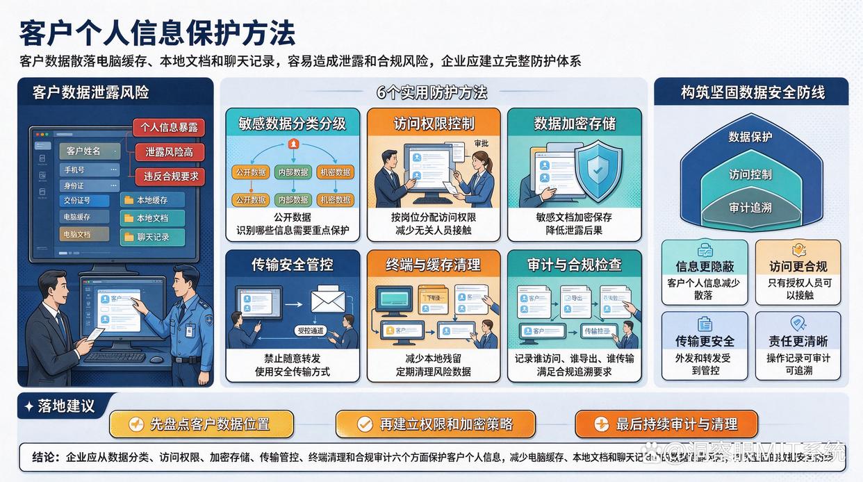 客户个人信息出现在电脑记录中时，怎样保护机密信息？分享6个加密方法，建议学起来(图1)
