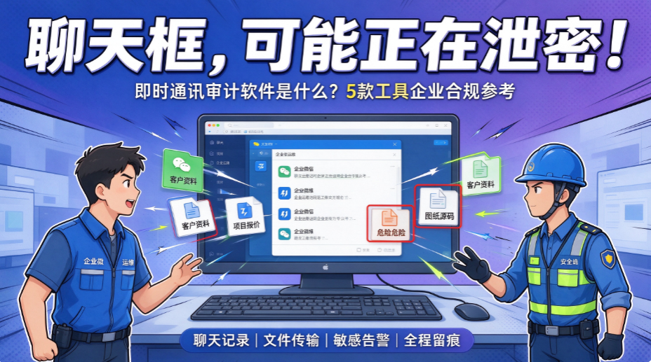 即时通讯审计软件是什么?5 款工具,企业合规审计参考(图1) image.png