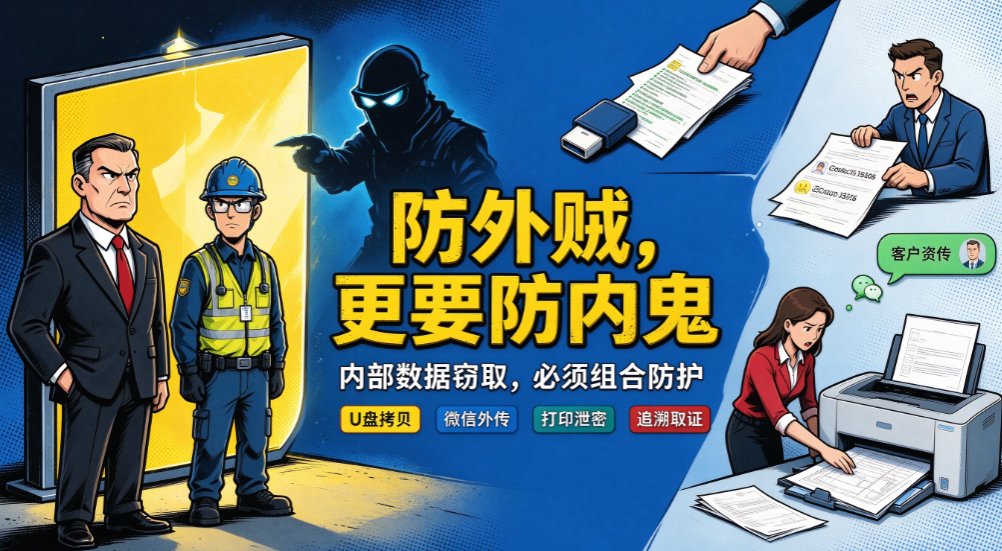 如何防范内部人员偷数据?6 套防泄密方法,堵住内鬼漏洞(图1) image.png