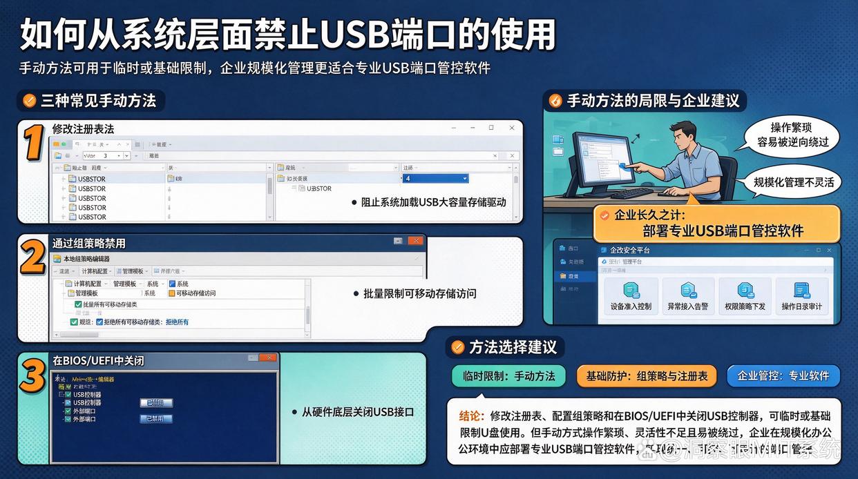 如何禁止USB端口的使用?推荐6个USB端口管控软件,轻松禁止USB端口(图2) 如何禁止USB端口的使用?推荐6个USB端口管控软件,轻松禁止USB端口(图2)