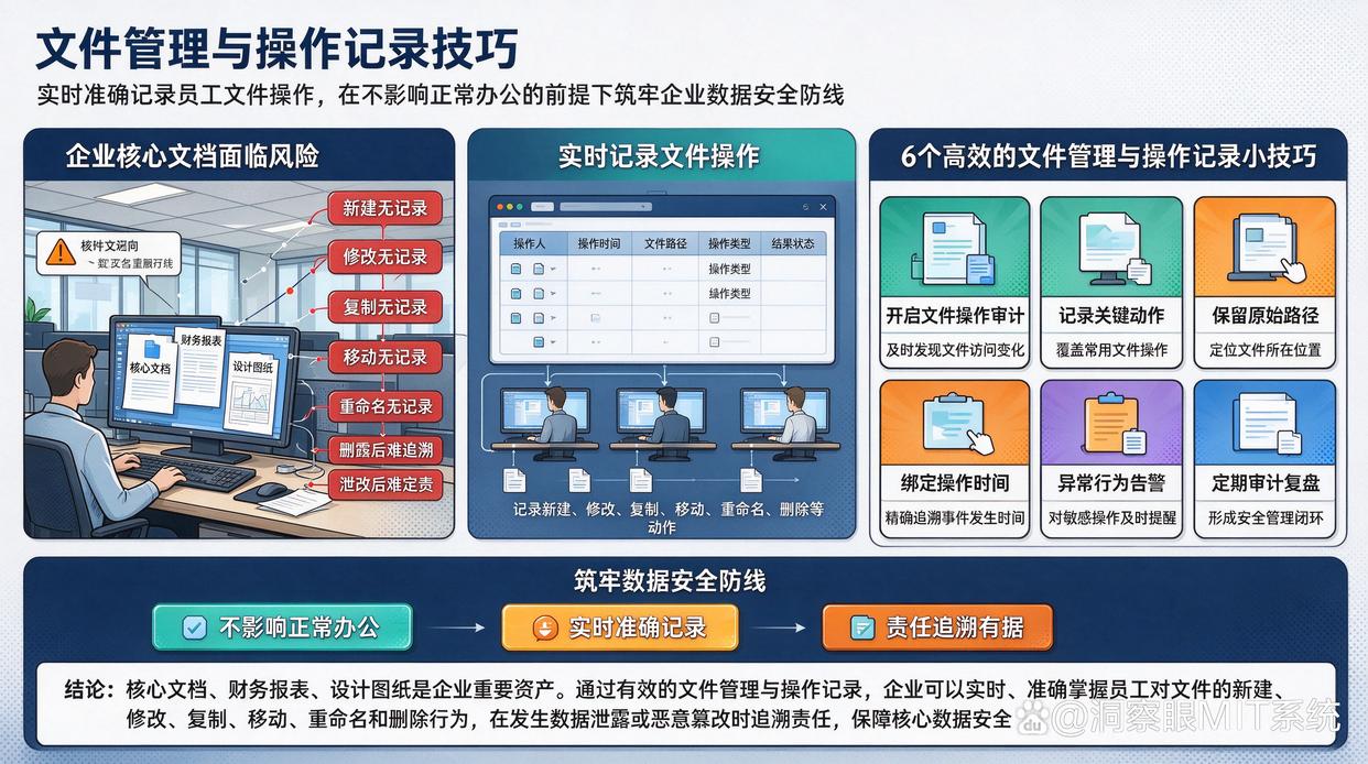 如何记录员工对文件的操作?分享6个文件管理小技巧,快来试试(图1) 如何记录员工对文件的操作?分享6个文件管理小技巧,快来试试(图1)