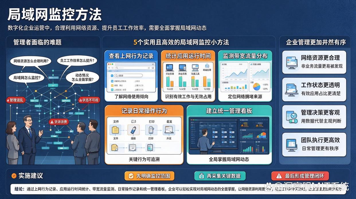 局域网怎么监控？分享5个局域网监控小方法，建议码住(图1)