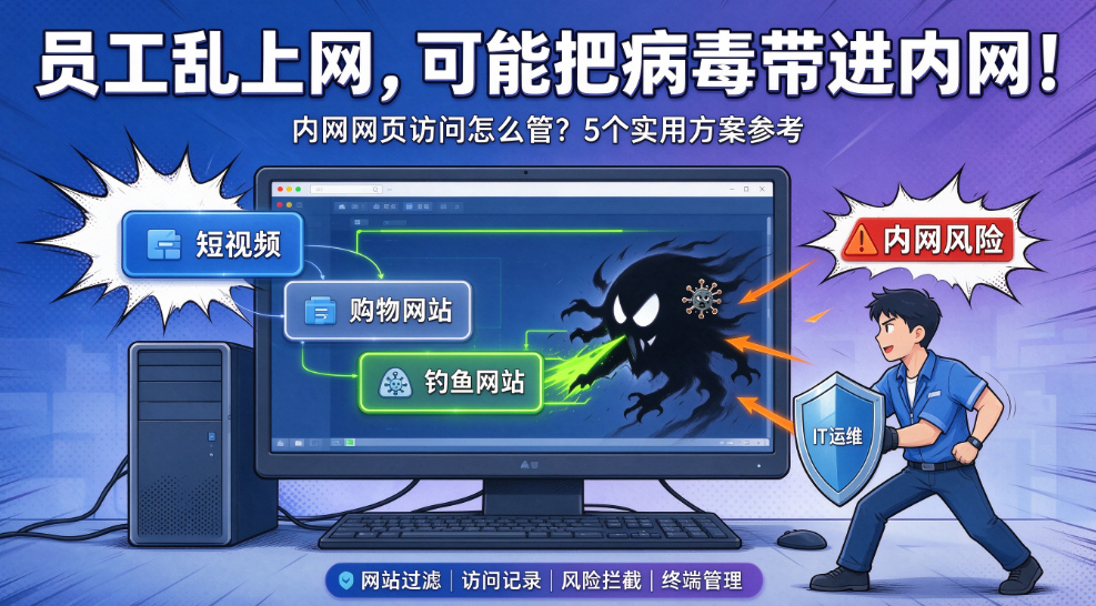 内网网页访问如何管控?分享 5 个实用办法,规避上网安全风险(图1) image.png