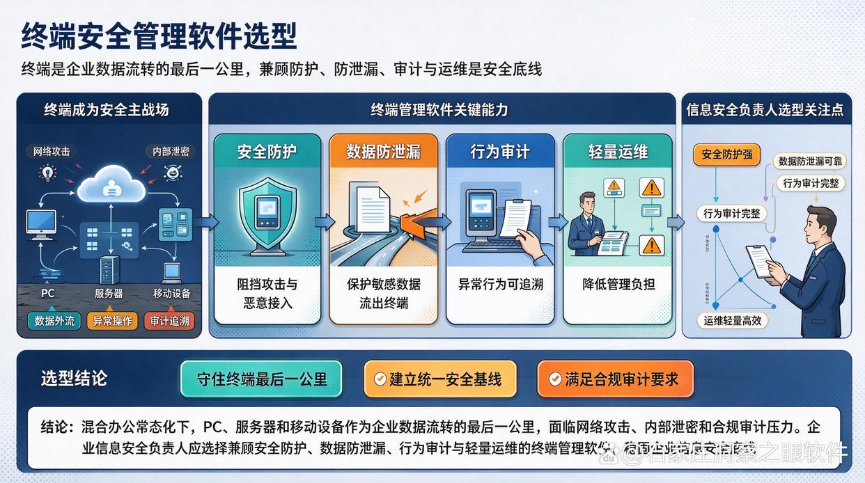 信息安全负责人如何选择终端管理软件？推荐六个终端管理软件，26最新(图1)