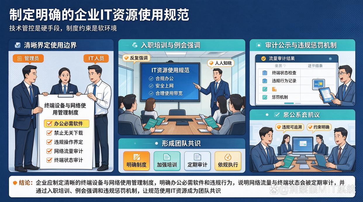 员工下载与工作无关的东西,怎么整?推荐6个管控小技巧,码住了(图6) 员工下载与工作无关的东西,怎么整?推荐6个管控小技巧,码住了(图6)