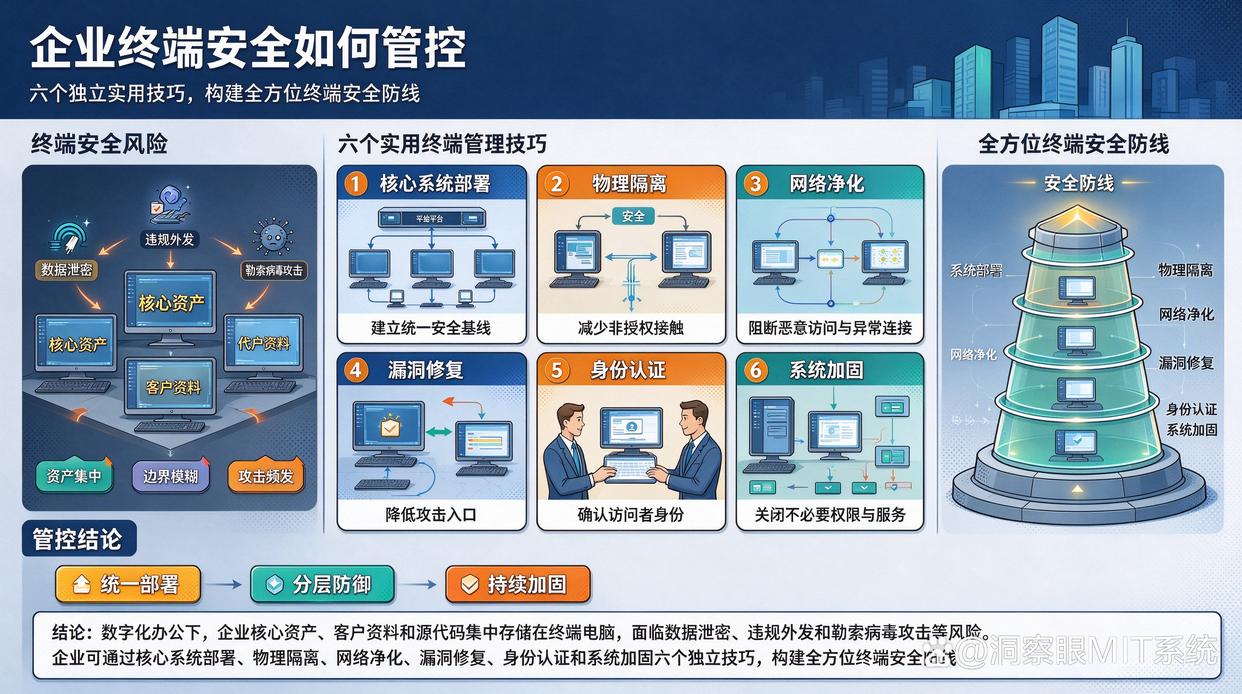 终端安全如何管控？推荐六个终端管理小技巧，建议收藏了(图1)