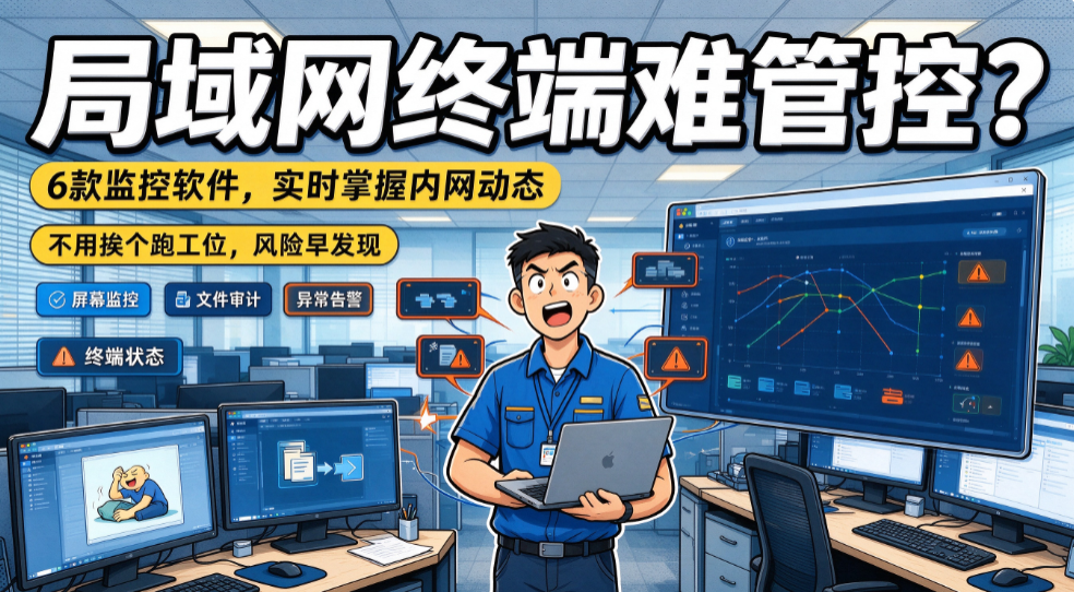 如何监控局域网终端?6 款监控软件,实时掌握内网动态(图1) image.png